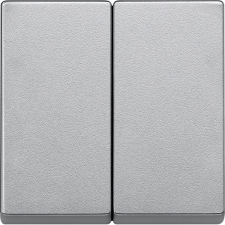 SCHNEIDER MTN433560 MERTEN System-M alumínium dupla billentyű villanyszerelés