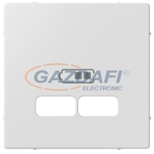 SCHNEIDER MTN4367-0325 MERTEN USB töltő burkolat, System-M, aktívfehér villanyszerelés
