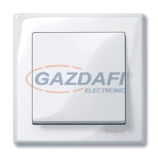 SCHNEIDER MTN478125 MERTEN M-Smart egyes keret, aktív fehér (antibakteriális) villanyszerelés