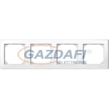 SCHNEIDER MTN478419 MERTEN M-Smart négyes keret, polárfehér villanyszerelés