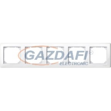 SCHNEIDER MTN478519 MERTEN M-Smart ötös keret, polárfehér villanyszerelés