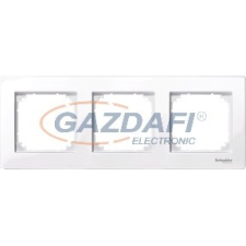 SCHNEIDER MTN515325 MERTEN M-Plan hármas keret, aktív fehér (antibakteriális) villanyszerelés