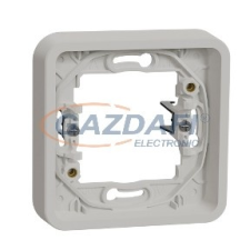 SCHNEIDER MUR39108 MUREVA Styl Egyes keret, körmökkel, polárfehér villanyszerelés