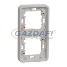 SCHNEIDER MUR39151 MUREVA Styl Kettes keret, függőleges, polárfehér villanyszerelés