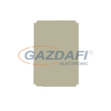 SCHNEIDER NSYMPP86 Poliészter szerelőlap 800x600 villanyszerelés