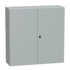 SCHNEIDER NSYS3D121240DP S3D elosztószekrény H1200xW1200xD400 szerelőlappal kétajtós villanyszerelés
