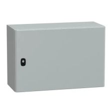 SCHNEIDER NSYS3D4625 S3D elosztószekrény H400xW600xD250 teli ajtóval villanyszerelés
