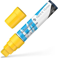 SCHNEIDER Paint-It 330 15mm akril marker sárga (120305) filctoll, marker
