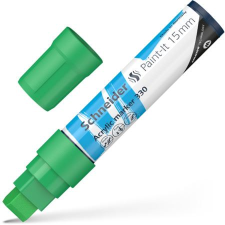 SCHNEIDER Paint-It 330 15mm akril marker zöld (120304) (Schneider120304) filctoll, marker