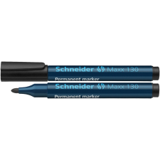 SCHNEIDER Permanent marker 1-3mm, kerek végű Schneider Maxx 130 fekete filctoll, marker
