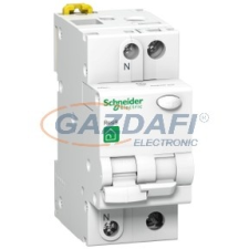 SCHNEIDER R9D31225 RESI9 áramvédős kismegszakító, AC osztály, 1P-N, C, 25A, 30mA villanyszerelés