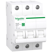 SCHNEIDER R9F14363 RESI9 kismegszakító, 3P, C, 63A villanyszerelés