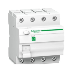 SCHNEIDER RESI9 áram-védőkapcsoló, AC osztály, 4P, 40A, 30mA villanyszerelés
