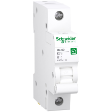 SCHNEIDER RESI9 kismegszakító 1P B 16A (R9F04116) (R9F04116) villanyszerelés