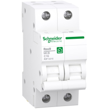 SCHNEIDER RESI9 kismegszakító 2P C 16A (R9F14216) (R9F14216) villanyszerelés