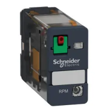 SCHNEIDER RPM12F7 Zelio RPM teljesítményrelé, 1CO, 15A, 120VAC, tesztgomb, LED villanyszerelés