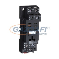 SCHNEIDER RPZF2 Zelio foglalat, RPM2*** teljesítményreléhez, 2CO, vegyes elrendezésű, csavaros villanyszerelés