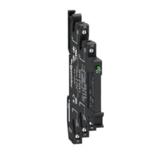 SCHNEIDER RSL sorkapocs relé, 1CO, 6A, 24V AC/DC, csavaros foglalattal, RSL1PVBU villanyszerelés