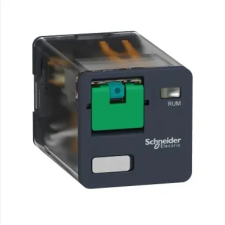  SCHNEIDER RUMC31ED Zelio RUM univerzális relé, hengeres, 3CO, 10A, 48VDC, tesztgomb villanyszerelés