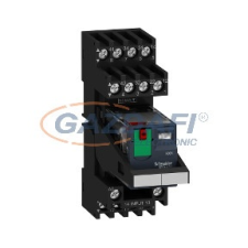 SCHNEIDER RXM4AB1B7PVM Zelio RXM miniatűr relé, 4CO, 6A, 24VAC, tesztgomb, vegyes elrendezésű villanyszerelés
