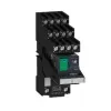 SCHNEIDER RXM4AB2BDPVS Zelio RXM miniatűr relé, 4CO, 6A, 24VDC, tesztgomb, LED, elválasztott elrendezésű