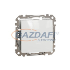 SCHNEIDER SDD111166 ÚJ SEDNA Váltókapcsoló, rugós bekötés, 16AX, fehér villanyszerelés