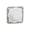SCHNEIDER SDD111382 SEDNA WISER Univerzális, forgatógombos, LED fényerőszabályzó, fehér, max. 200W