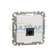SCHNEIDER SDD111451 ÚJ SEDNA 1xRJ45 Cat5e UTP aljzat, fehér villanyszerelés