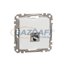 SCHNEIDER SDD111461S ÚJ SEDNA 1xRJ45 Cat6 STP aljzat, fehér villanyszerelés