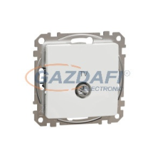 SCHNEIDER SDD111474 ÚJ SEDNA TV aljzat, átmenő, 7 dB, fehér villanyszerelés