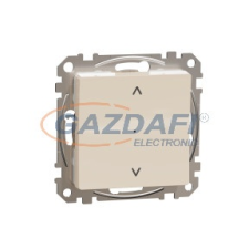 SCHNEIDER SDD112385 SEDNA WISER Intelligens redőnyvezérlő, bézs, max. 500W villanyszerelés