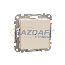 SCHNEIDER SDD112388 SEDNA WISER Intelligens kapcsoló, időzítő funkcióval, 10A, bézs villanyszerelés