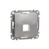 SCHNEIDER SDD113421 ÚJ SEDNA 1xRJ45 adapter, Keystone betétekhez, alumínium