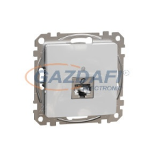 SCHNEIDER SDD113466S ÚJ SEDNA 1xRJ45 Cat6A STP aljzat, alumínium villanyszerelés