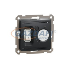 SCHNEIDER SDD114506 ÚJ SEDNA Szobatermosztát, 10A, antracit villanyszerelés