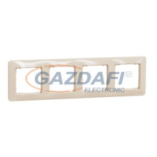 SCHNEIDER SDD312804 SEDNA DESIGN Négyes keret, univerzális, bézs villanyszerelés