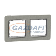 SCHNEIDER SDD390802 SEDNA ELEMENTS Kettes keret, univerzális, cement villanyszerelés