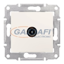 SCHNEIDER SDN3201823 SEDNA TV aljzat, átmenő, 4 dB, krém villanyszerelés