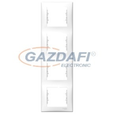 SCHNEIDER SDN5802021 SEDNA Négyes keret, függőleges, fehér villanyszerelés