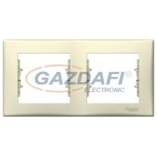 SCHNEIDER SDN5810647 SEDNA Kettes keret, IP44, krém villanyszerelés