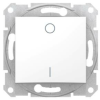 SCHNEIDER Sedna 102 2-pólusú kapcsoló betét központi fedéllel fehér süllyesztett IP20 1- Schneider