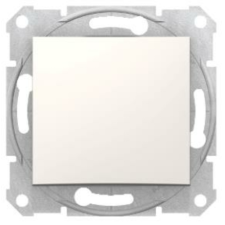 SCHNEIDER Sedna 107 keresztkapcsoló betét központi fedéllel krém süllyesztett IP20 1- Schneider villanyszerelés