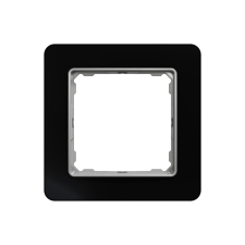 SCHNEIDER SEDNA ELEMENTS Egyes keret, kristályfekete villanyszerelés