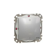 SCHNEIDER SednaÚj 102 2P kapcsoló betét adapterrel alumínium süllyesztett rugós IP44 Schneider - SDD213102 villanyszerelés