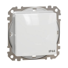 SCHNEIDER SednaÚj 106 váltókapcsoló betét adapterrel fehér süllyesztett csavaros IP44 Schneider villanyszerelés