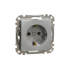 SCHNEIDER SednaÚj 162 dugalj földelt alumínium IP20 süllyesztett csavaros Schneider villanyszerelés