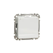 SCHNEIDER SednaÚj 162 dugalj földelt csapófedéllel gyerekzárral fehér IP20 süllyesztett Schneider - SDD111024 villanyszerelés