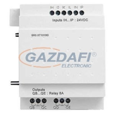 SCHNEIDER SR3XT101JD 10 I/O 12VDC vezérlő modul bővítő villanyszerelés