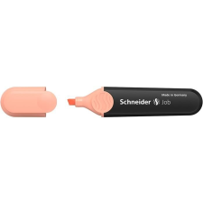 SCHNEIDER Szövegkiemelő, 1-5 mm, SCHNEIDER "Job Pastel", barack filctoll, marker