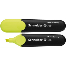 SCHNEIDER Szövegkiemelő, 1-5 mm, SCHNEIDER "Job 150", sárga filctoll, marker